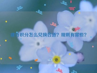 建行积分怎么兑换合适？规则有哪些？