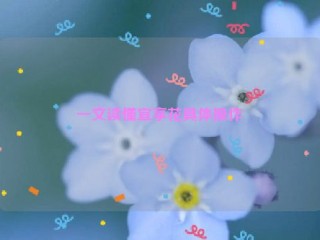 一文读懂宜享花具体操作