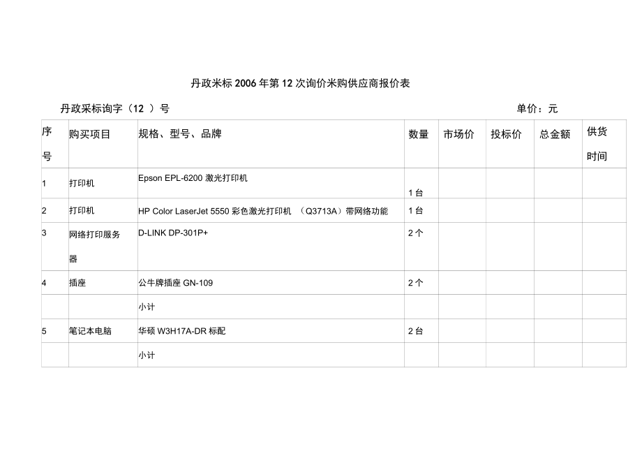 采购所需知识