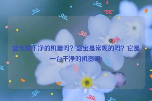 盛宝是干净的机器吗？盛宝是常规的吗？它是一台干净的机器吗)